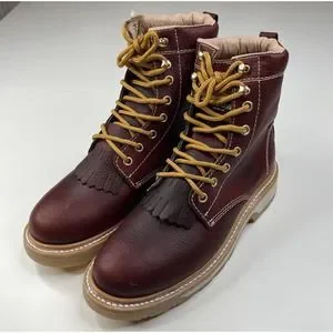 Rega | Shoes | New Rega Leather Lace Up Work Boots Size 65  display picture 2